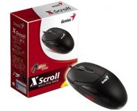 Mouse Genius XScr-31010144101 T PS2 Optical 3 Buttons 800dpi Black